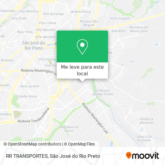RR TRANSPORTES mapa