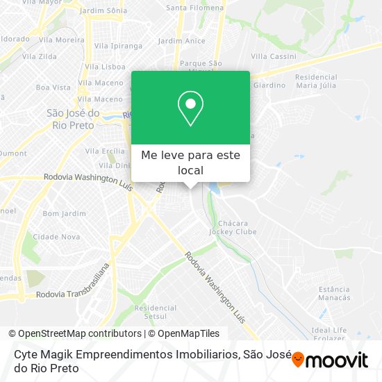 Cyte Magik Empreendimentos Imobiliarios mapa