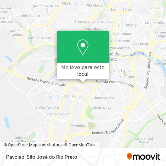Pavolab mapa