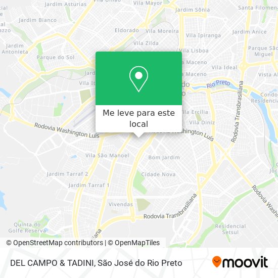 DEL CAMPO & TADINI mapa