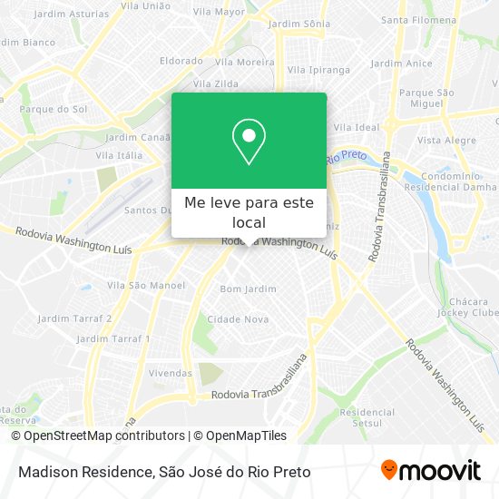 Madison Residence mapa