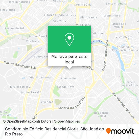 Condominio Edificio Residencial Gloria mapa