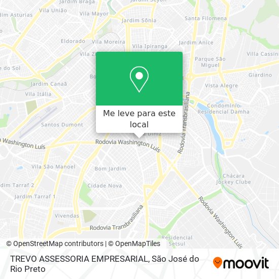 TREVO ASSESSORIA EMPRESARIAL mapa