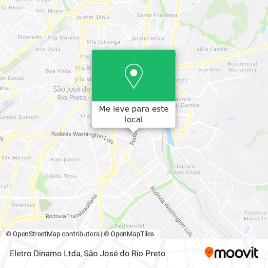 Eletro Dinamo Ltda mapa