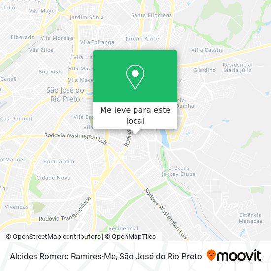 Alcides Romero Ramires-Me mapa