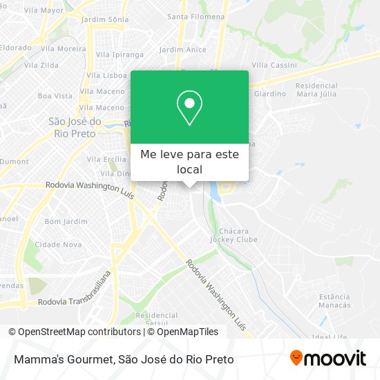 Mamma's Gourmet mapa