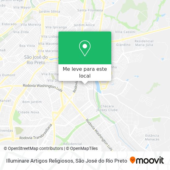 Illuminare Artigos Religiosos mapa