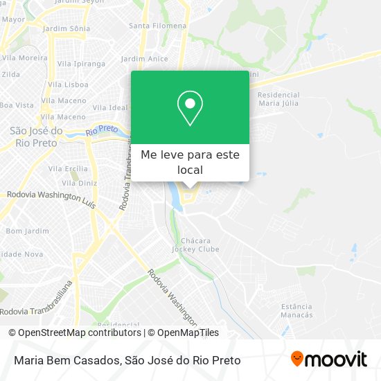 Maria Bem Casados mapa