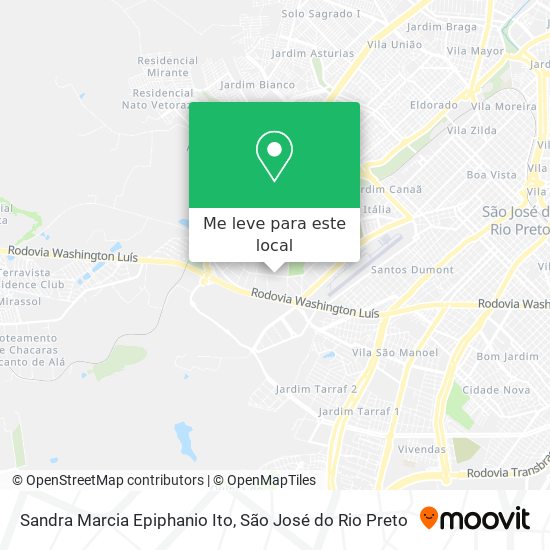 Sandra Marcia Epiphanio Ito mapa