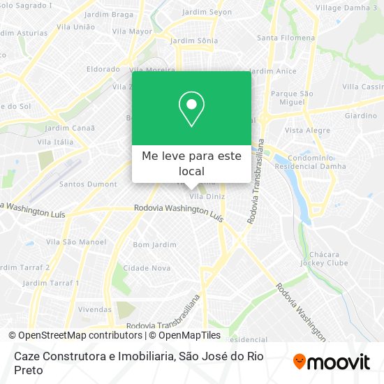 Caze Construtora e Imobiliaria mapa