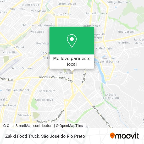 Zakki Food Truck mapa