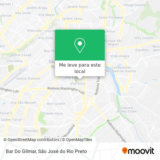 Bar Do Gilmar mapa