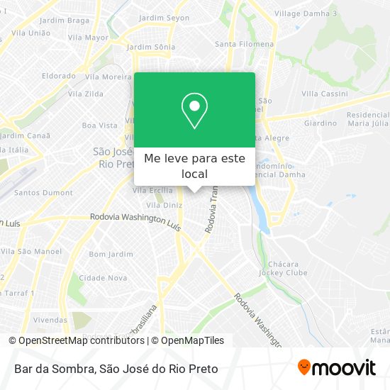 Bar da Sombra mapa
