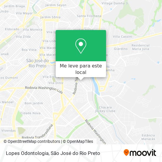 Lopes Odontologia mapa