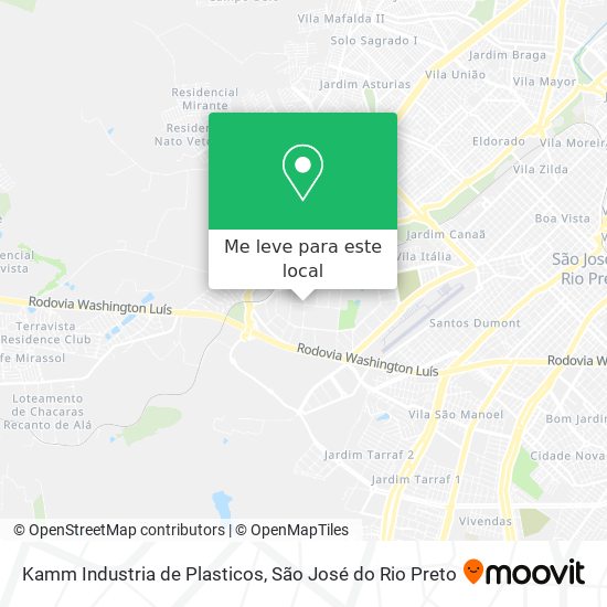 Kamm Industria de Plasticos mapa
