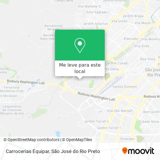 Carrocerias Equipar mapa