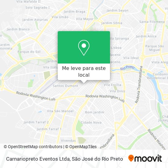 Carnariopreto Eventos Ltda mapa