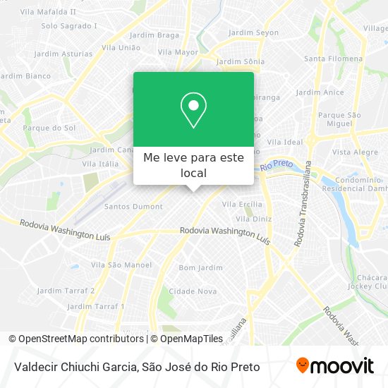 Valdecir Chiuchi Garcia mapa