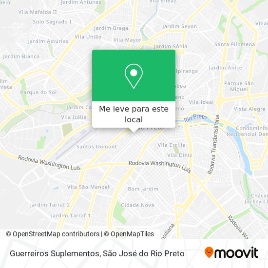 Guerreiros Suplementos mapa