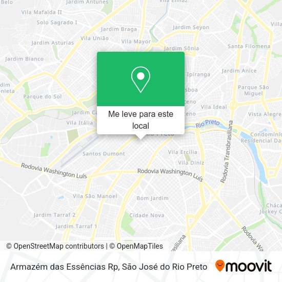 Armazém das Essências Rp mapa