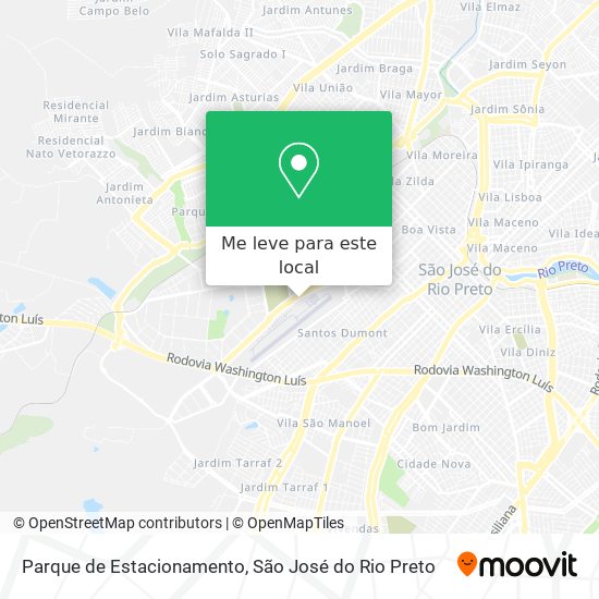 Parque de Estacionamento mapa