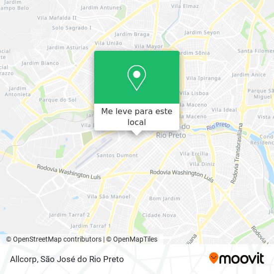 Allcorp mapa