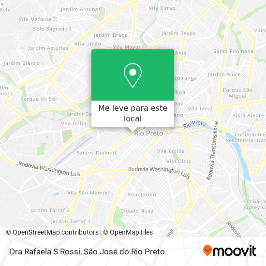 Dra Rafaela S Rossi mapa