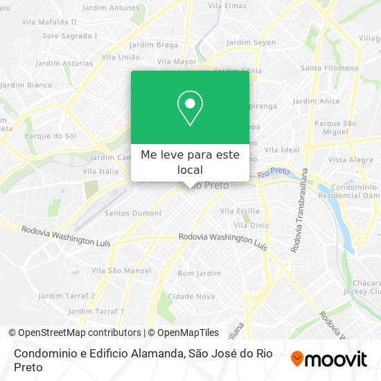 Condominio e Edificio Alamanda mapa