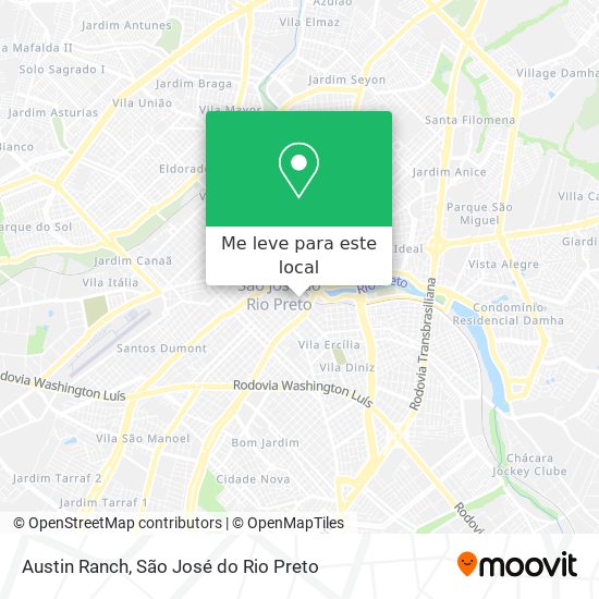 Austin Ranch mapa