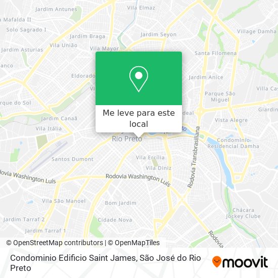 Condominio Edificio Saint James mapa