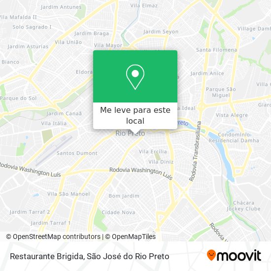 Restaurante Brigida mapa
