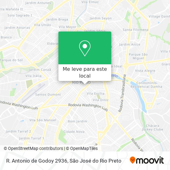 R. Antonio de Godoy 2936 mapa