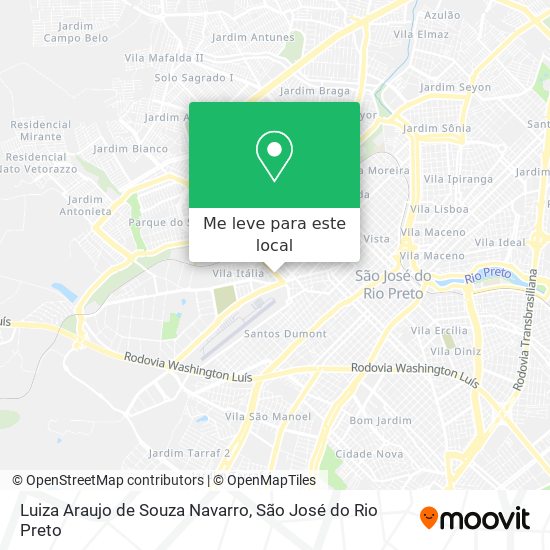 Luiza Araujo de Souza Navarro mapa