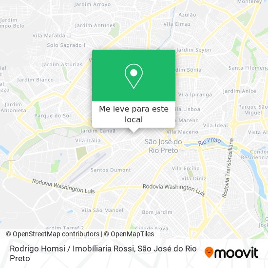 Rodrigo Homsi / Imobíliaria Rossi mapa