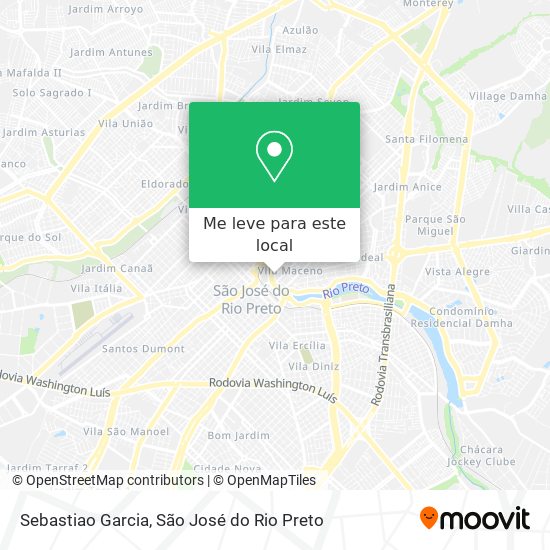 Sebastiao Garcia mapa