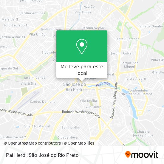 Pai Herói mapa