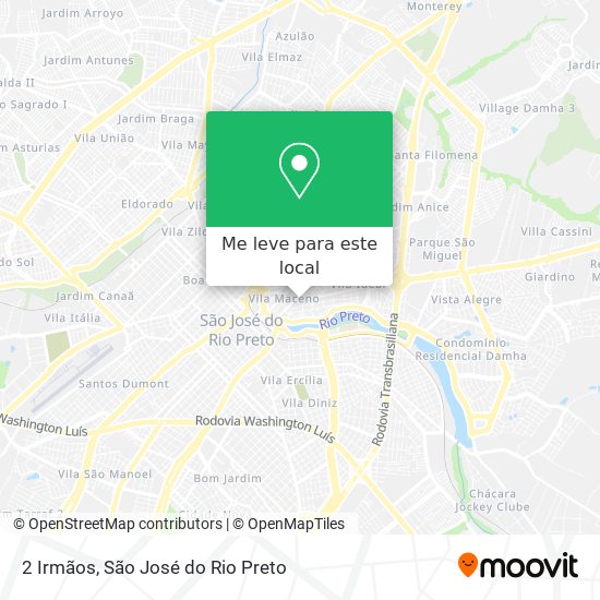 2 Irmãos mapa