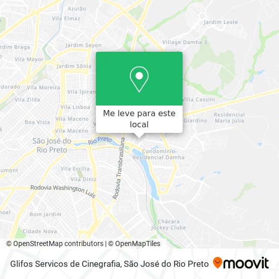 Glifos Servicos de Cinegrafia mapa