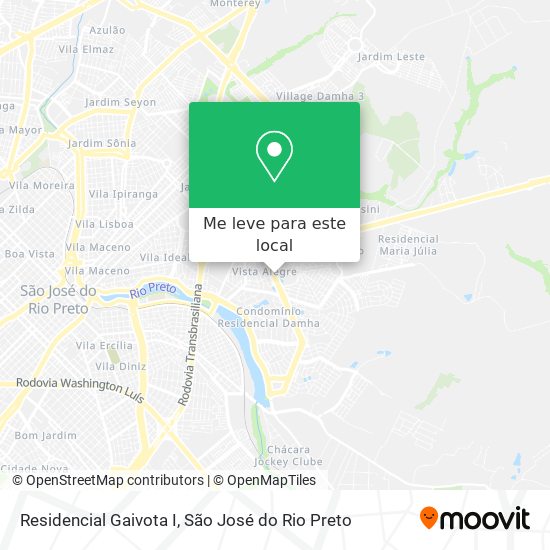 Residencial Gaivota I mapa