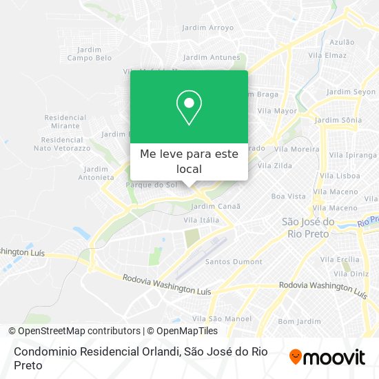 Condominio Residencial Orlandi mapa