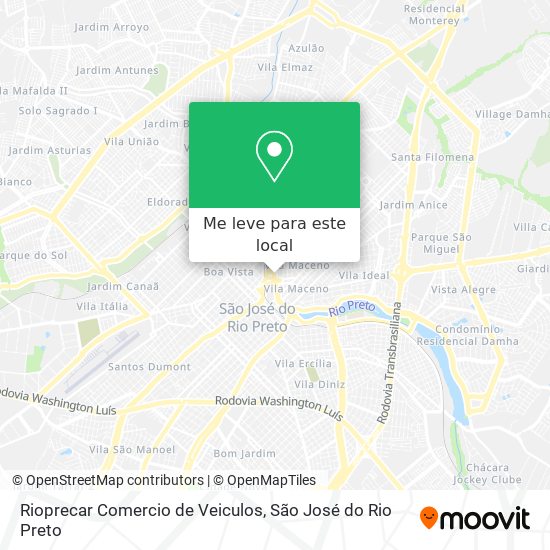 Rioprecar Comercio de Veiculos mapa