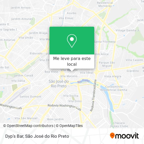 Dyp's Bar mapa