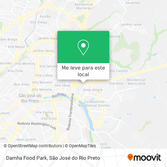 Damha Food Park mapa