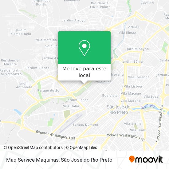 Maq Service Maquinas mapa