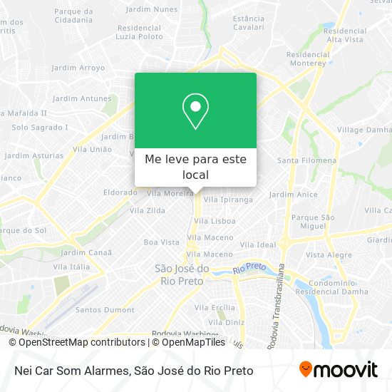 Nei Car Som Alarmes mapa