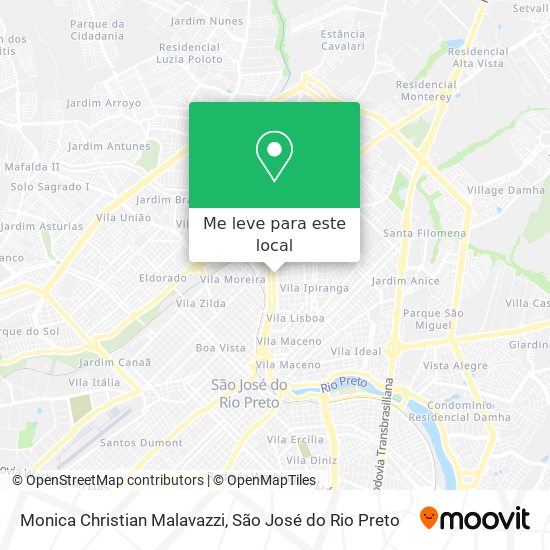Monica Christian Malavazzi mapa