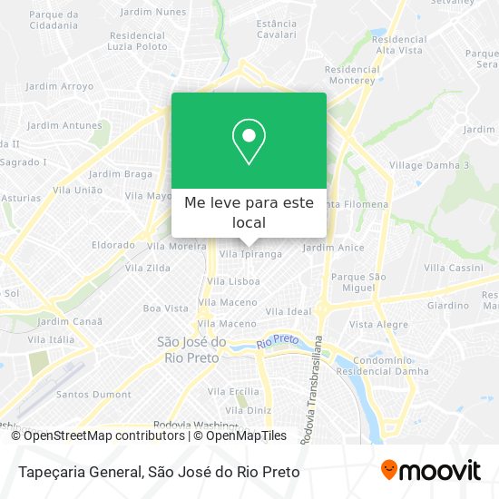 Tapeçaria General mapa