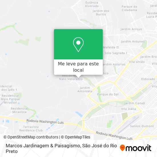 Marcos Jardinagem & Paisagismo mapa