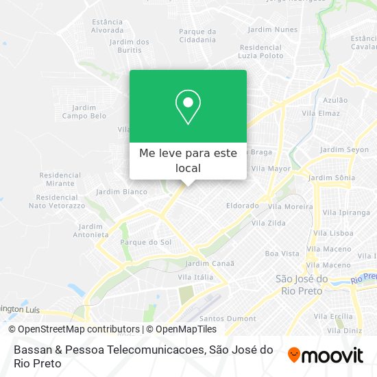 Bassan & Pessoa Telecomunicacoes mapa
