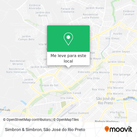 Simbron & Simbron mapa